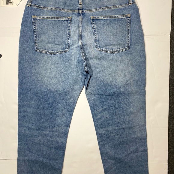 Something Navy High Rise Cigarette Ankle Slightly Distressed Jean NWT Size 18/34 - Picture 8 of 16